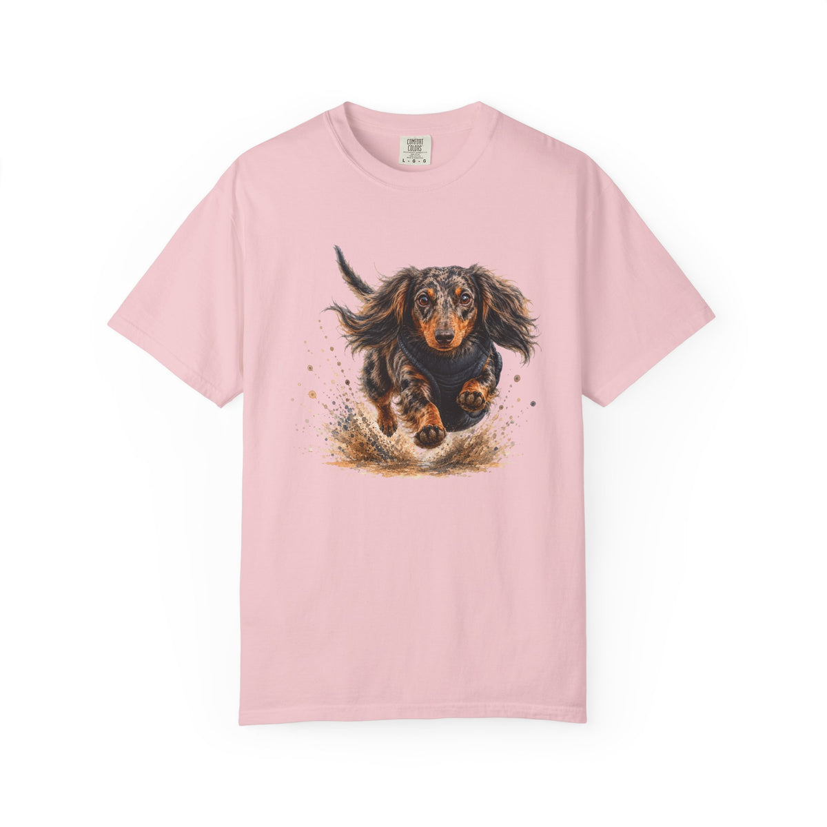 Dachshund Running Long haired T-Shirt