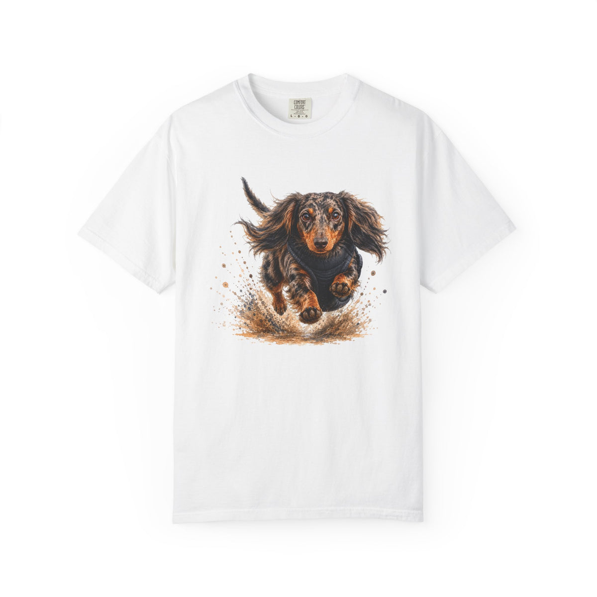 Dachshund Running Long haired T-Shirt