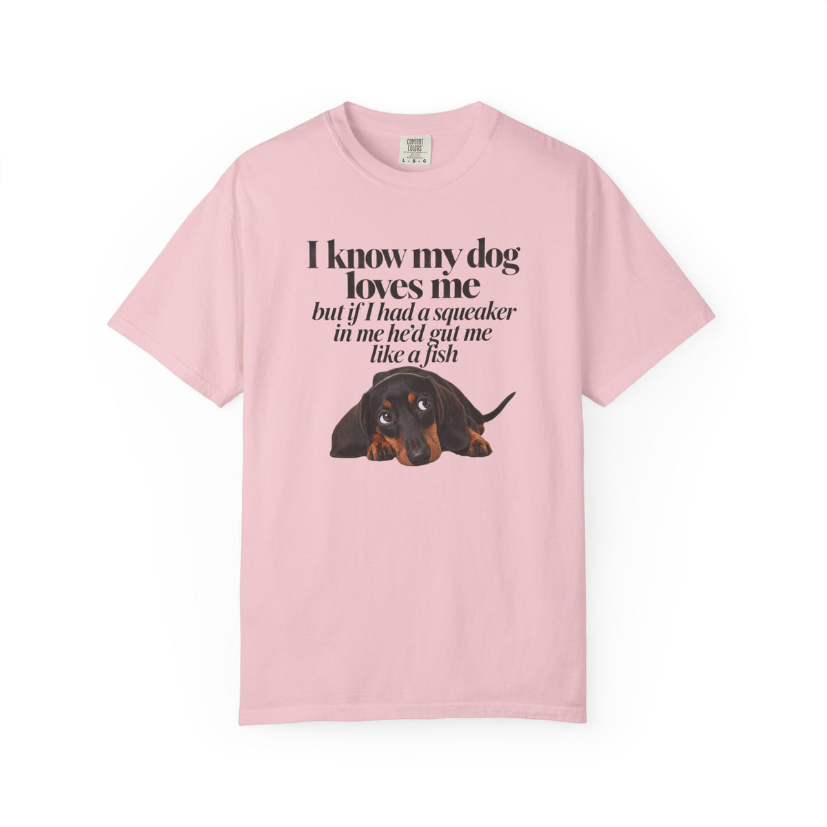 I know my dog loves me but if I had a squeaker… T-Shirt