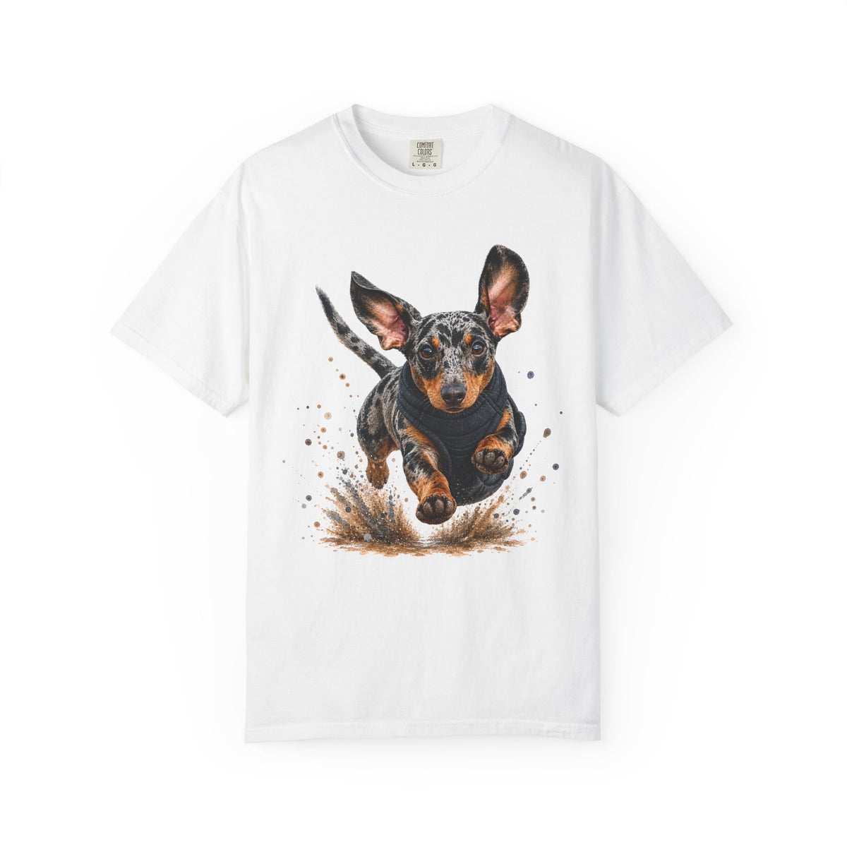 Dachshund Running Mud T-Shirt