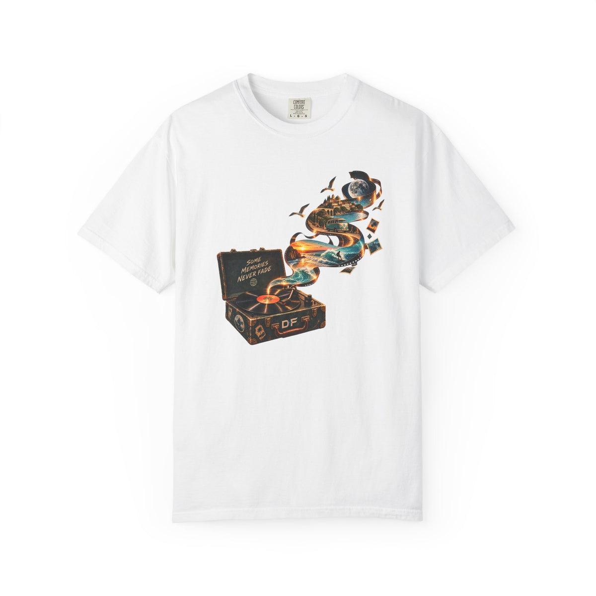 DF Vintage Record Player T-Shirt