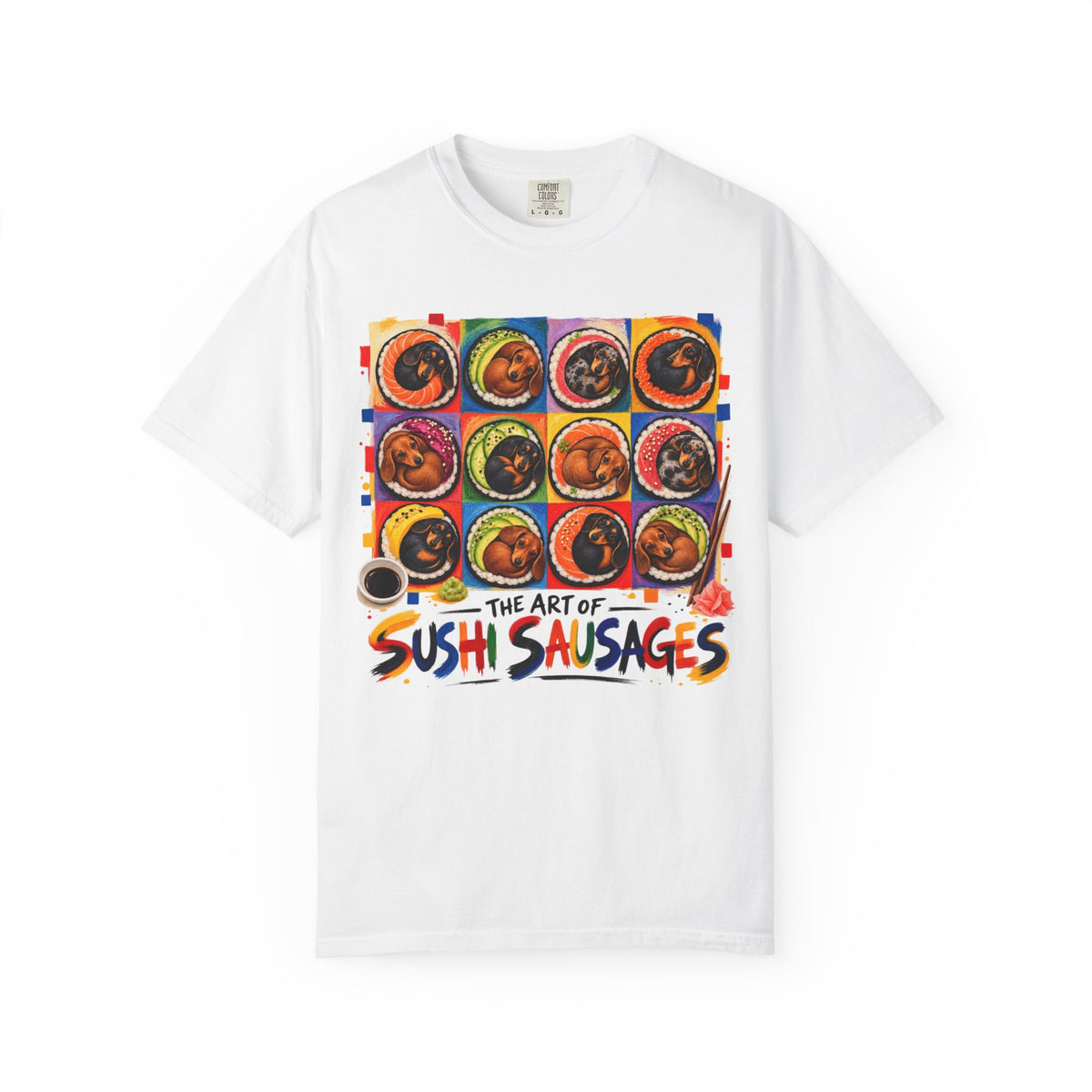 The Art of Sushi Sausages T-Shirt