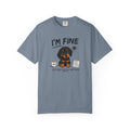 I'm Fine Dachshund T-Shirt