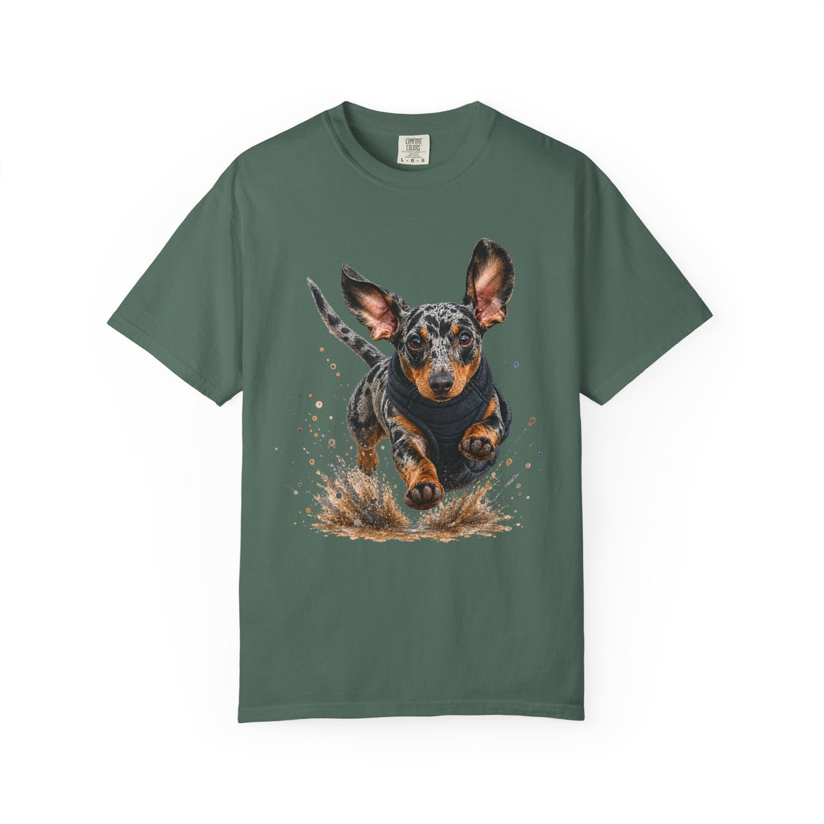 Dachshund Running Mud T-Shirt