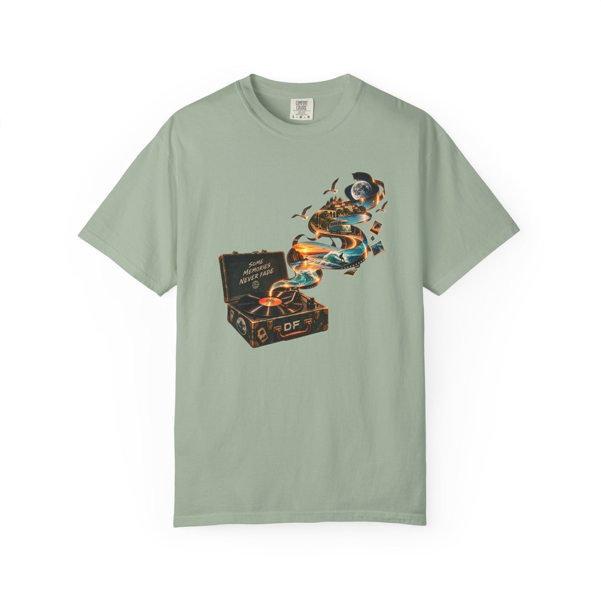 DF Vintage Record Player T-Shirt