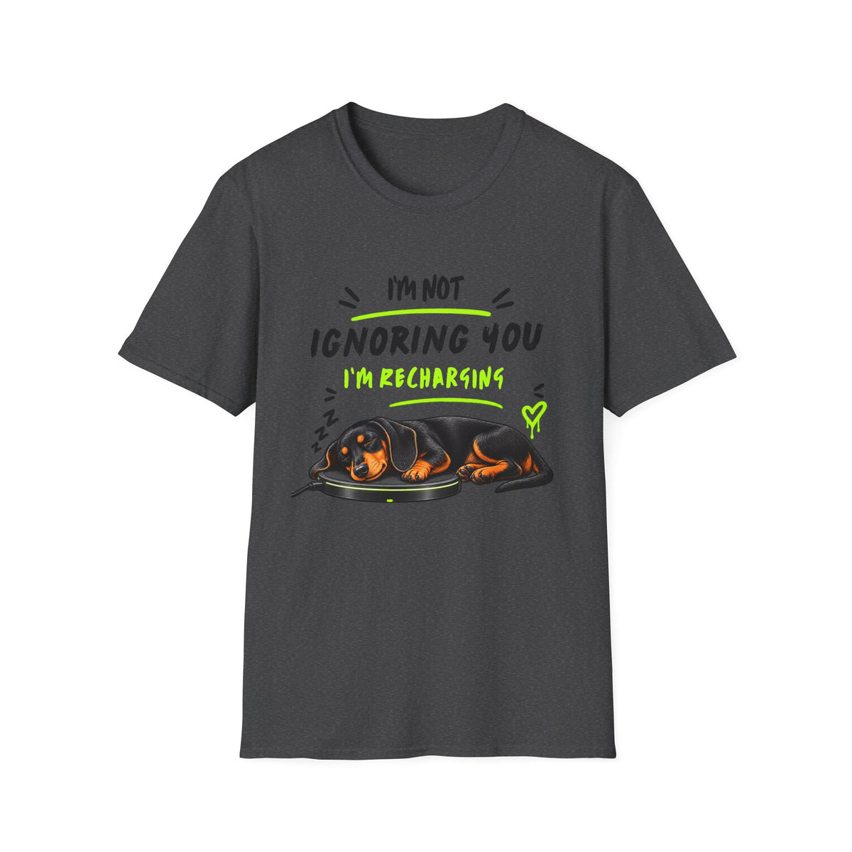 I’m Not Ignoring You, I’m Recharging  T-Shirt