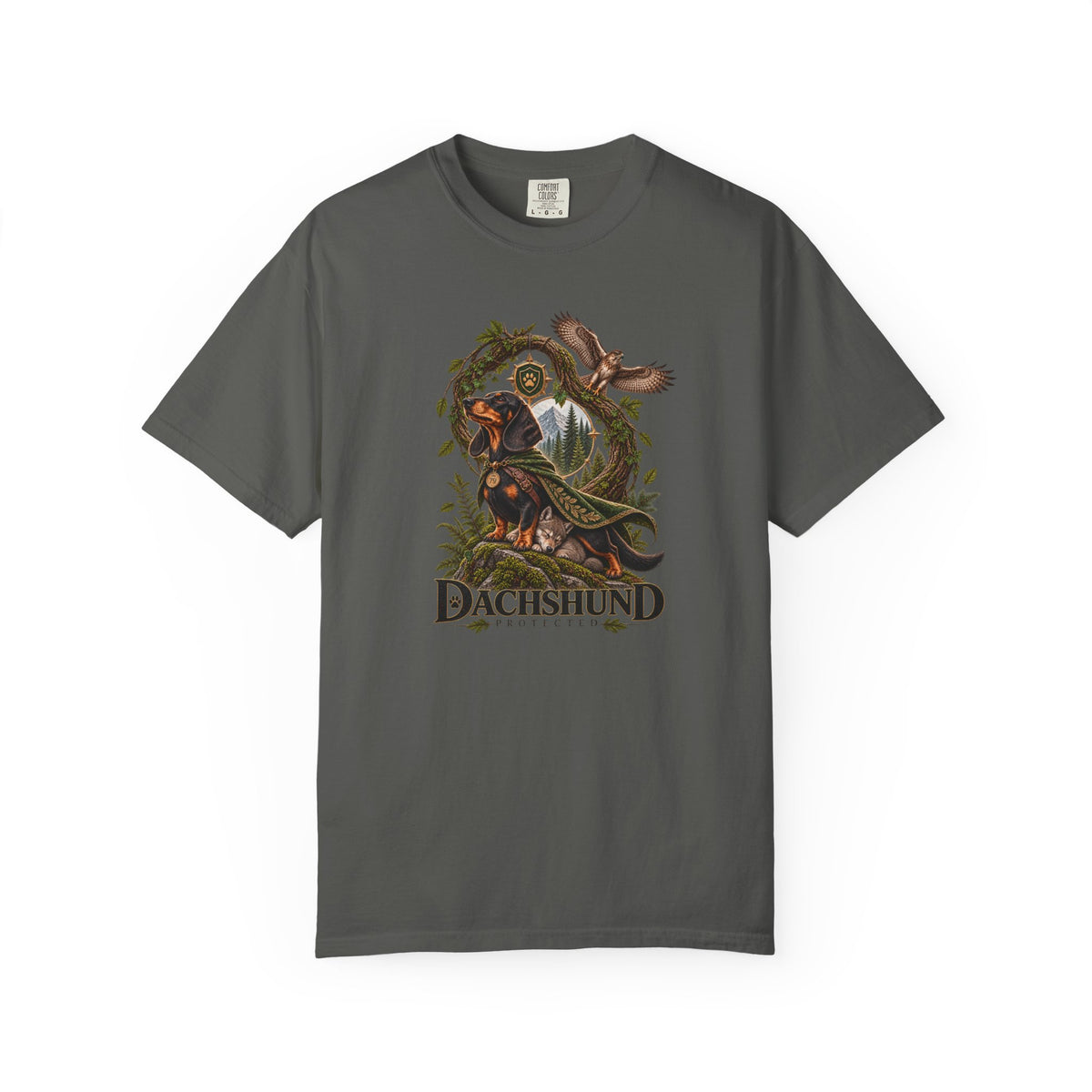 Dachshund Protected Mythical T-Shirt