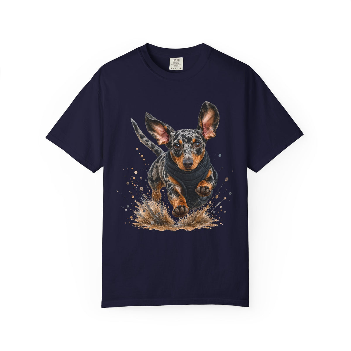 Dachshund Running Mud T-Shirt