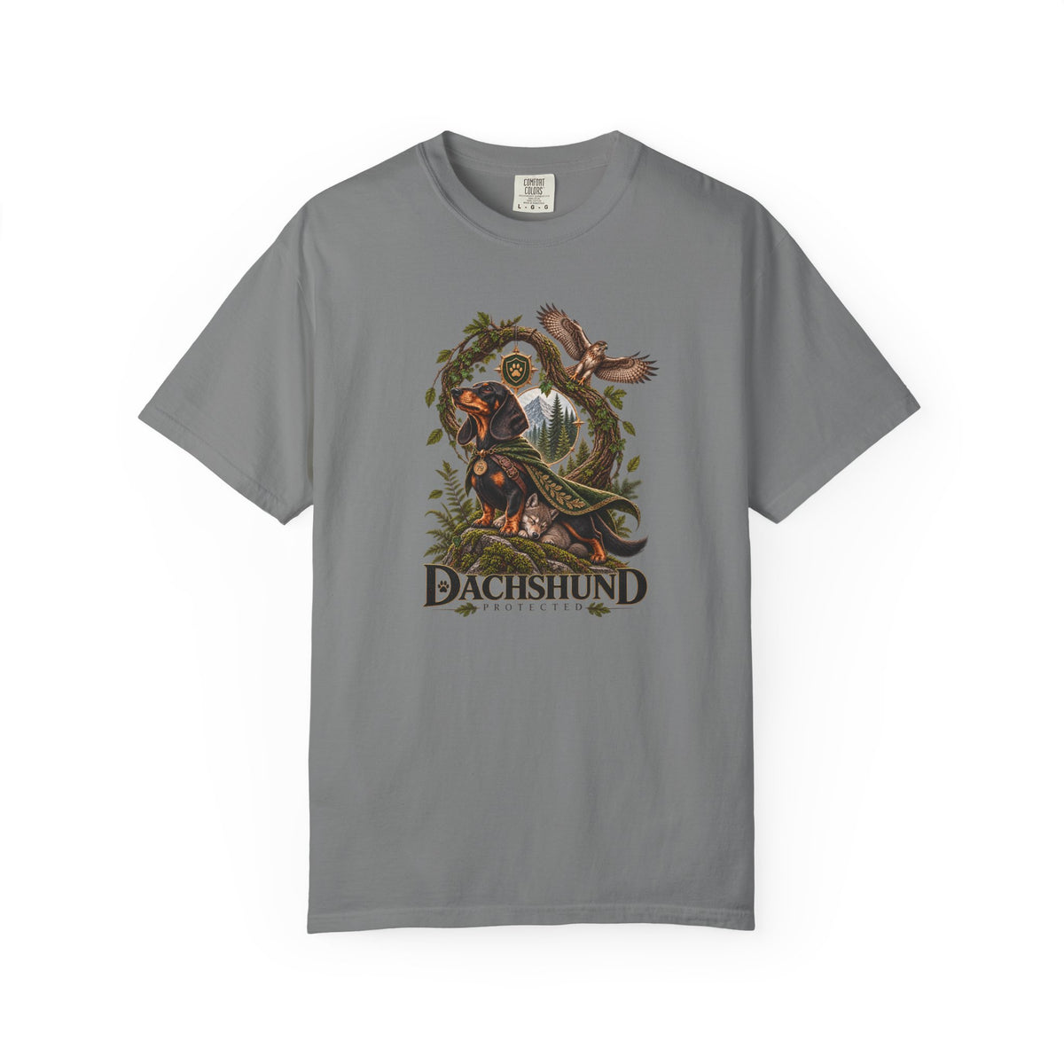Dachshund Protected Mythical T-Shirt