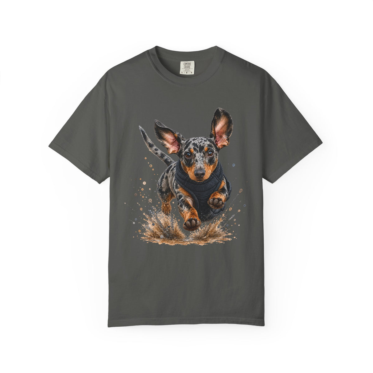 Dachshund Running Mud T-Shirt