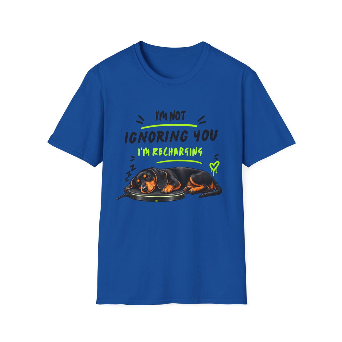 I’m Not Ignoring You, I’m Recharging  T-Shirt