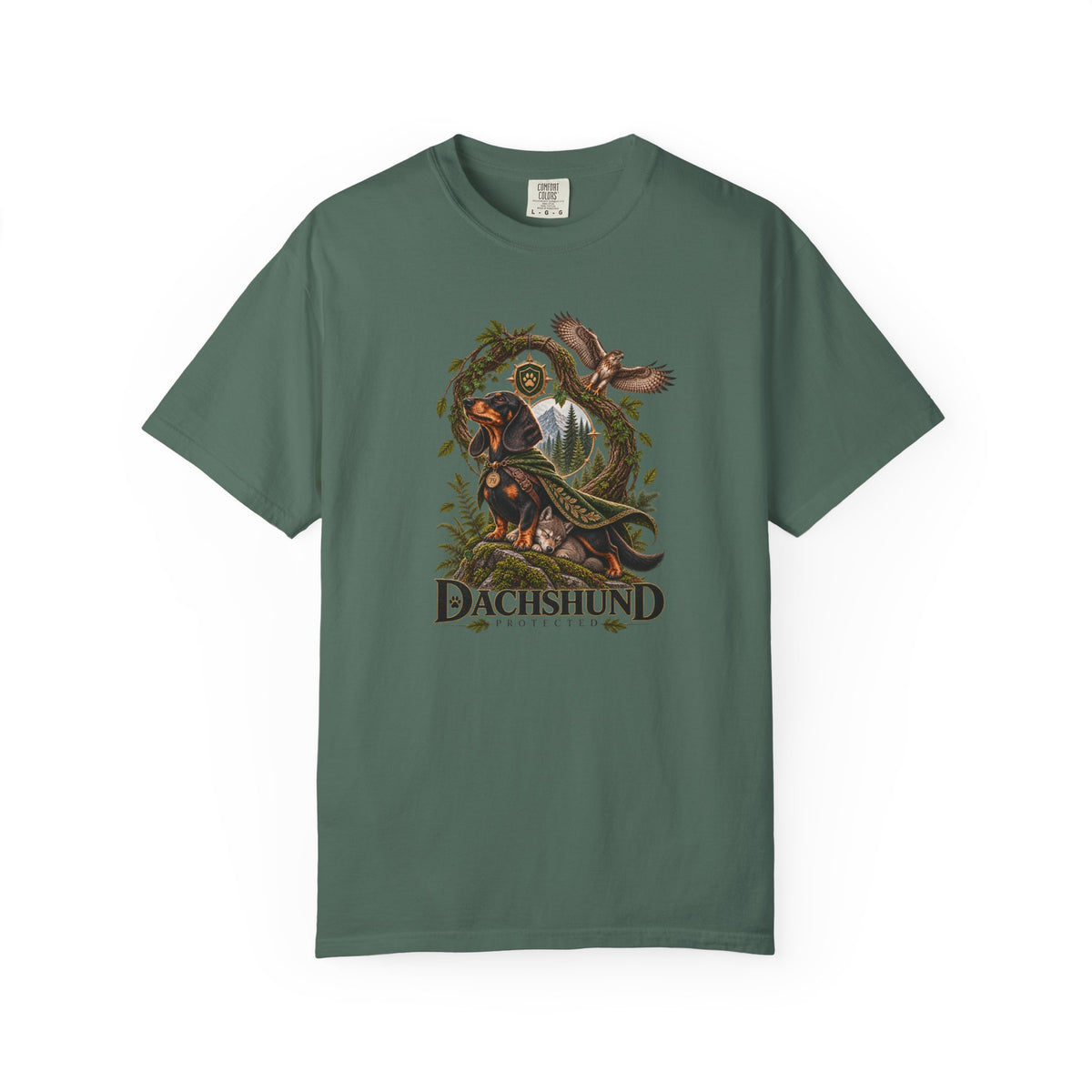 Dachshund Protected Mythical T-Shirt