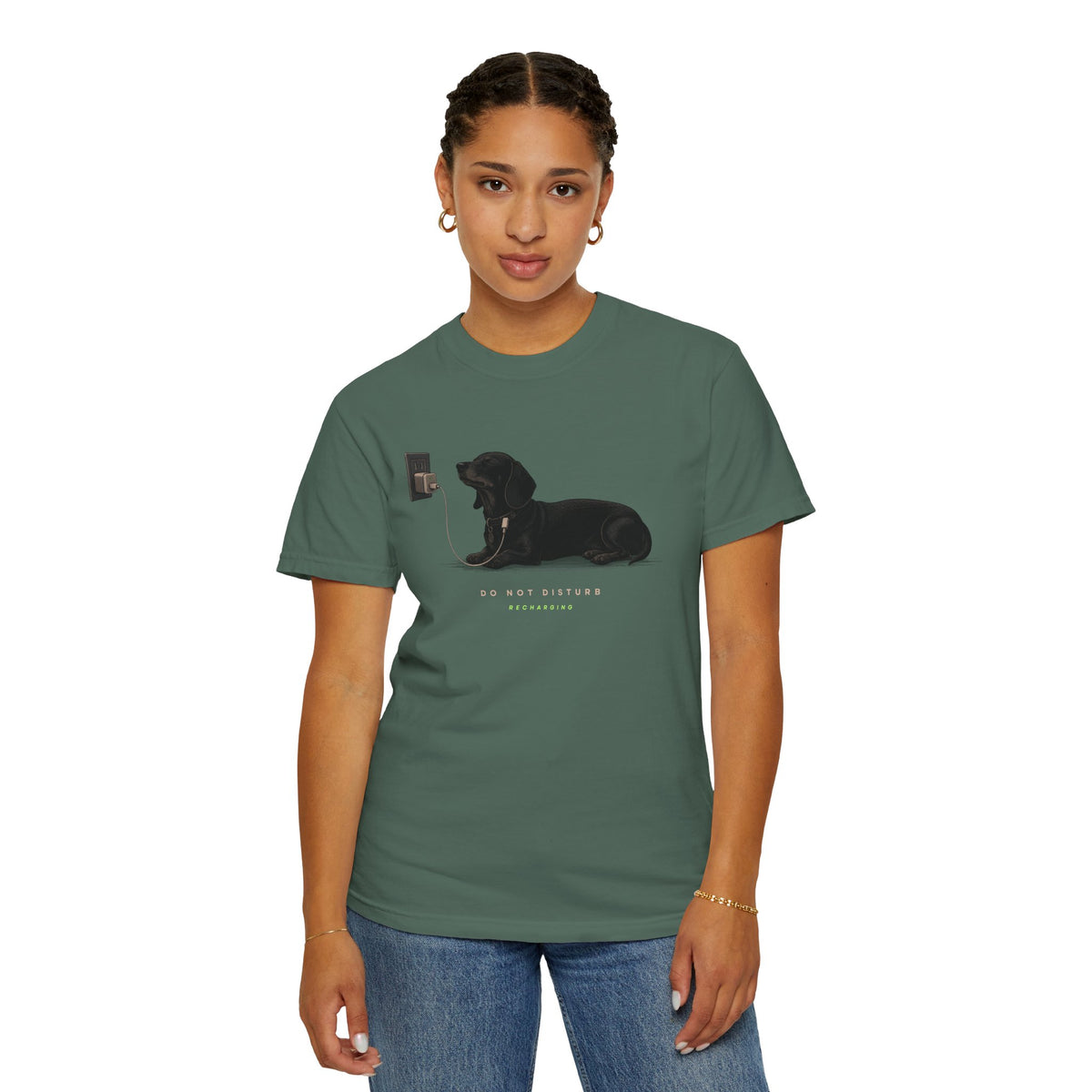 Dachshund Re-charging T-Shirt