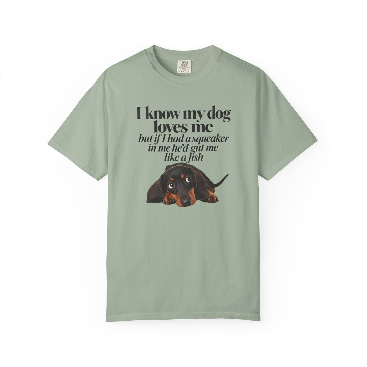 I know my dog loves me but if I had a squeaker… T-Shirt