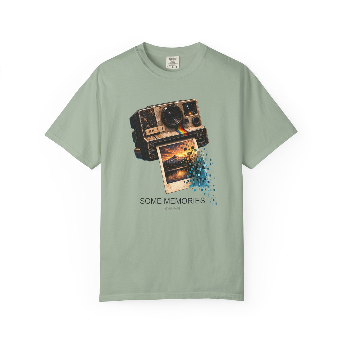 Human Faction Some Memories Vintage Camera T-Shirt
