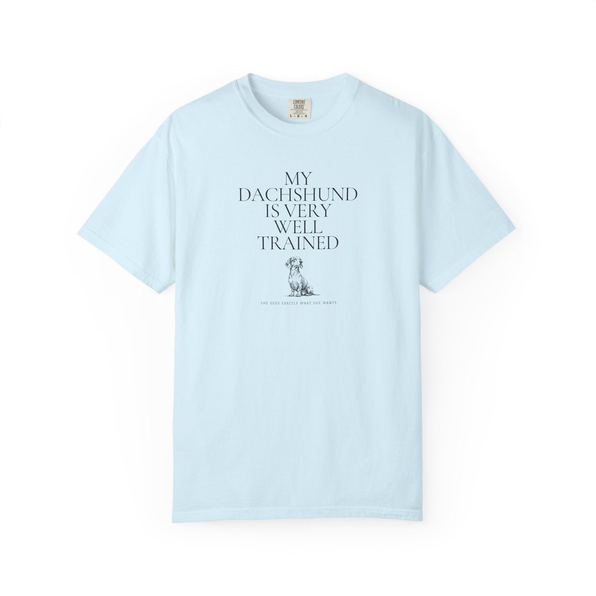 My Dachshund Is Very Well Trained T-Shirt