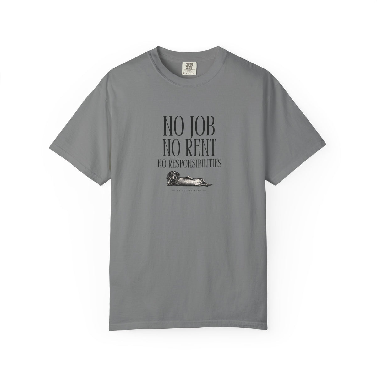 No Job No Rent No Responsibilities T-Shirt